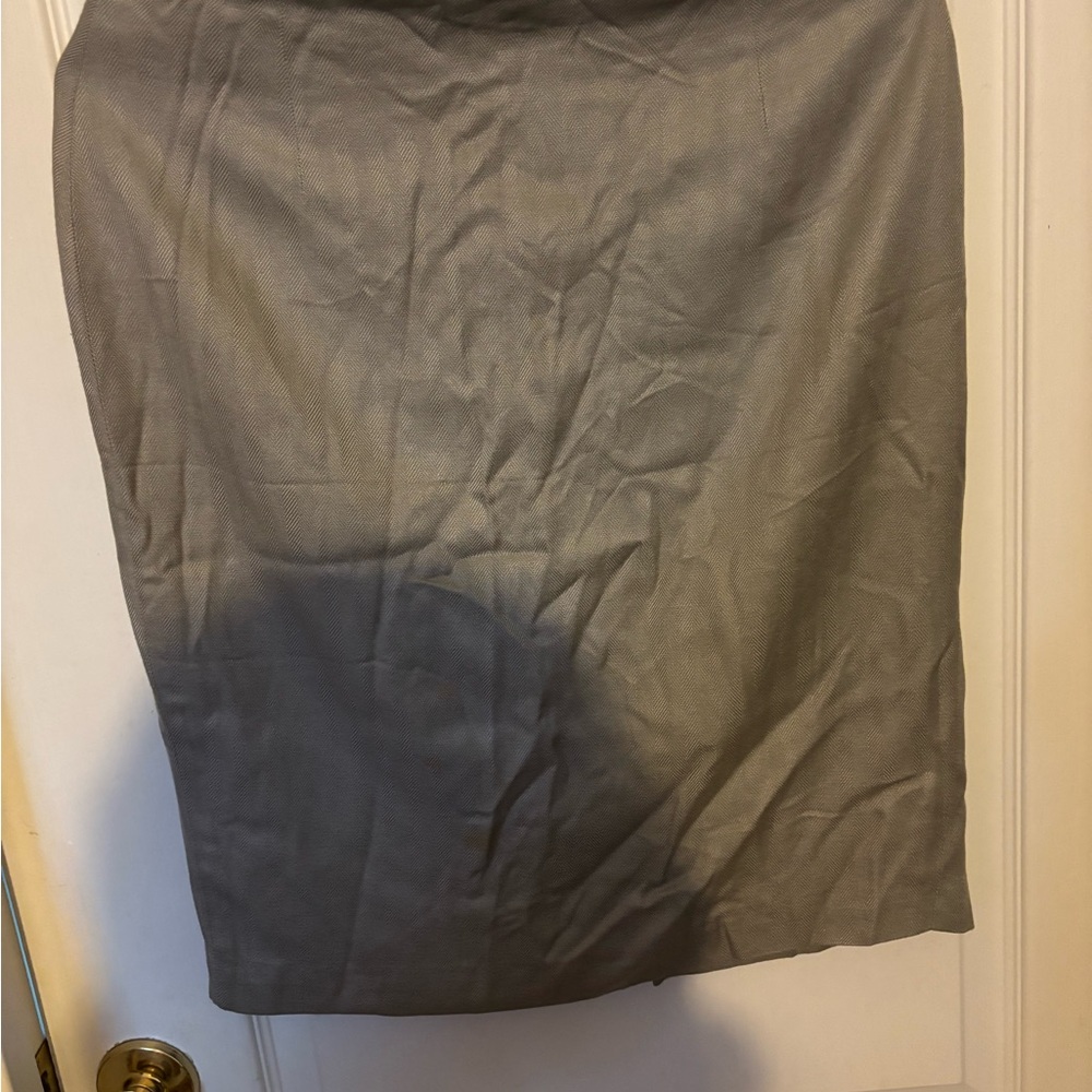 Elegant Gray Women's Skirt